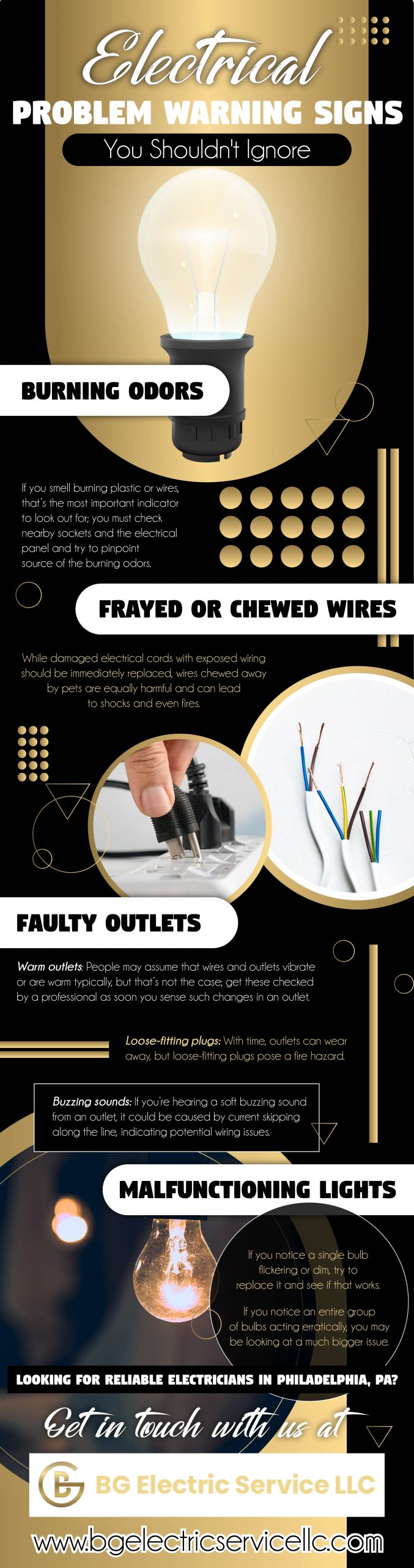 Electrical Problem Warning Signs